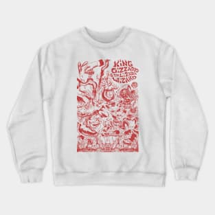 Psychedelic King Gizzard & Lizard Wizard Crewneck Sweatshirt